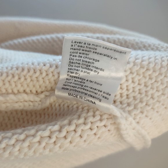 Ba&sh Ivory Cardigan Empire Waist Sweater size 2 - Picture 11 of 12